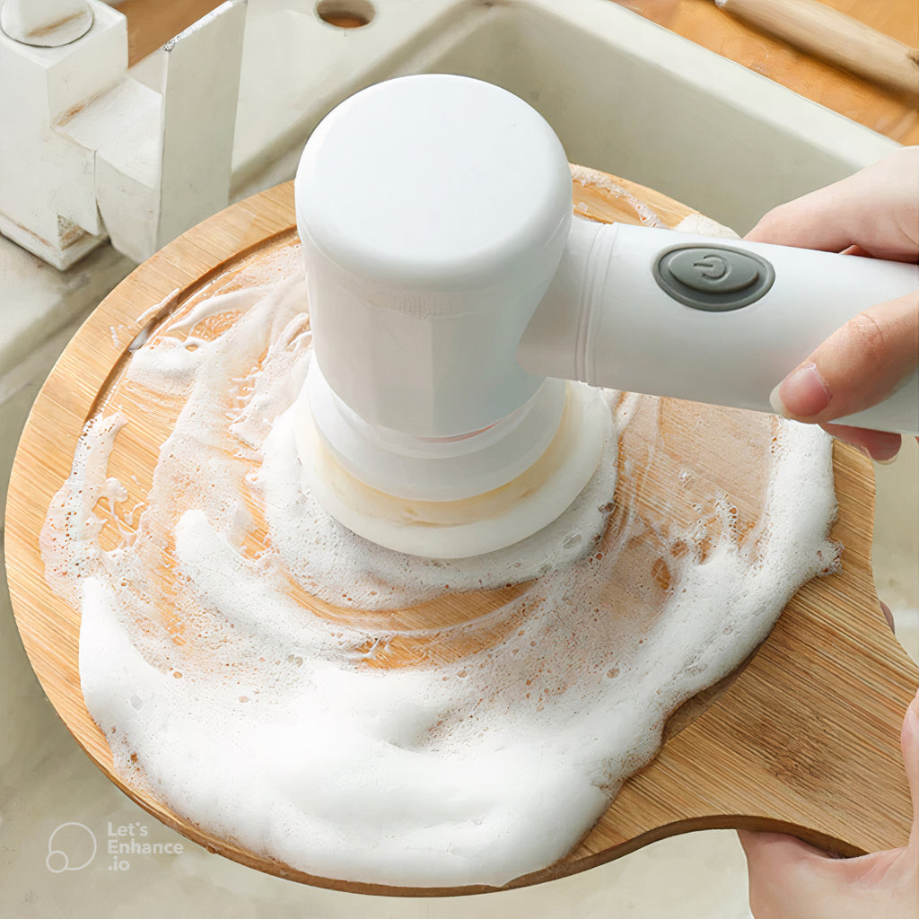 ScrubMate™ — The 5-In-1 Electric Cleaning Brush