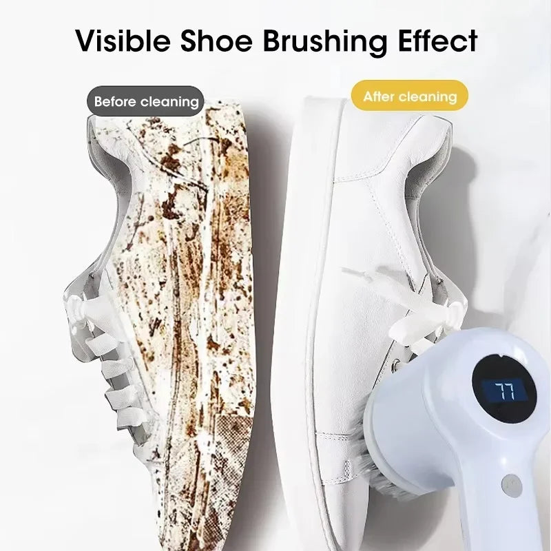 ScrubMate™ — The 5-In-1 Electric Cleaning Brush