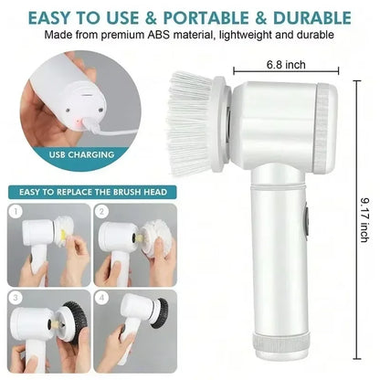 ScrubMate™ - 5 In 1 Cleaning Brush